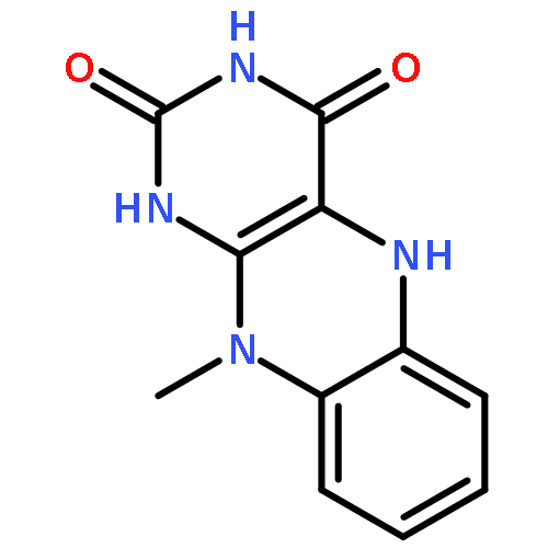 Benzo[g]pteridine-2,4(1H,3H)-dione, 5,10-dihydro-10-methyl-