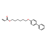 2-Propenoic acid, 6-([1,1'-biphenyl]-4-yloxy)hexyl ester