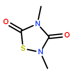 1,2,4-Thiadiazolidine-3,5-dione, 2,4-dimethyl-