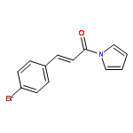 1H-PYRROLE, 1-[(2E)-3-(4-BROMOPHENYL)-1-OXO-2-PROPENYL]-