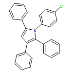 1H-PYRROLE, 1-(4-CHLOROPHENYL)-2,3,5-TRIPHENYL-