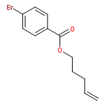 Benzoic acid, 4-bromo-, 4-pentenyl ester