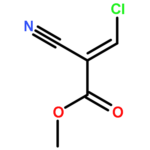 2-Propenoic acid, 3-chloro-2-cyano-, methyl ester, (E)-