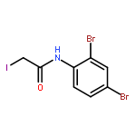 N-(2,4-DIBROMOPHENYL)-2-IODOACETAMIDE 