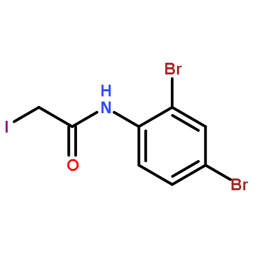 N-(2,4-DIBROMOPHENYL)-2-IODOACETAMIDE 