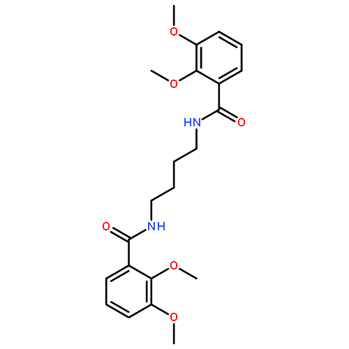 BENZAMIDE, N,N'-1,4-BUTANEDIYLBIS[2,3-DIMETHOXY-