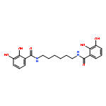 N(1),N(6)-BIS(2,3-DIHYDROXYBENZOYL)-1,6-DIAMINOHEXANE