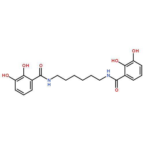 N(1),N(6)-BIS(2,3-DIHYDROXYBENZOYL)-1,6-DIAMINOHEXANE