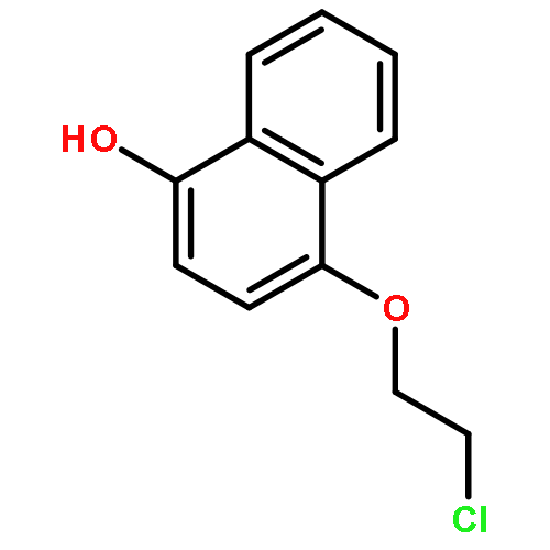 1-NAPHTHALENOL, 4-(2-CHLOROETHOXY)-