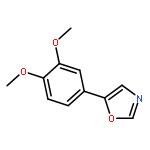 5-(3,4-DIMETHOXYPHENYL)-1,3-OXAZOLE 