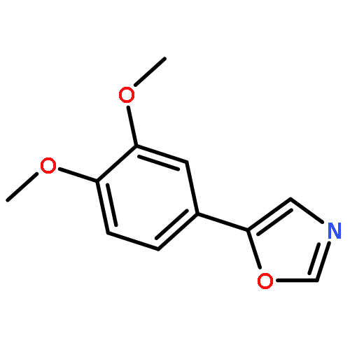 5-(3,4-DIMETHOXYPHENYL)-1,3-OXAZOLE 