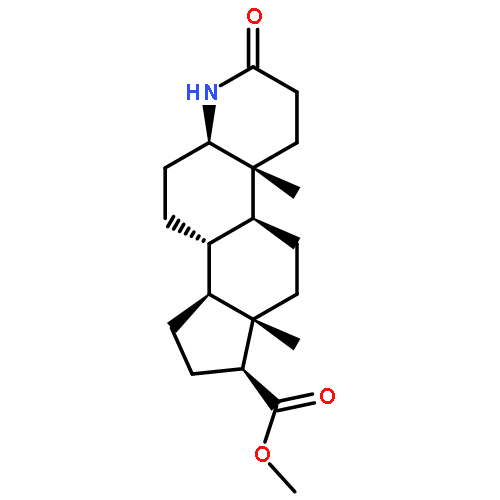 1H-Indeno[5,4-f]quinoline-7-carboxylicacid, hexadecahydro-4a,6a-dimethyl-2-oxo-, methyl ester,(4aR,4bS,6aS,7S,9aS,9bS,11aR)-