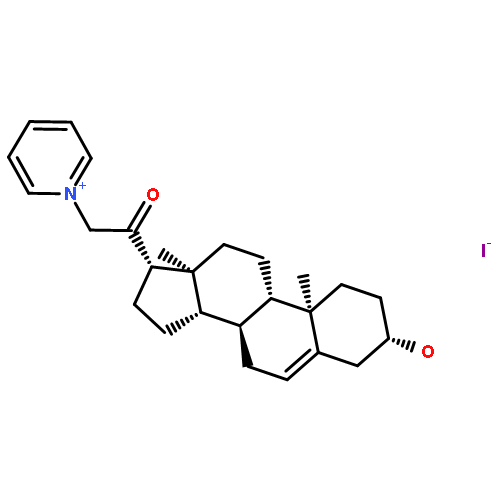 Pyridinium, 1-[(3b)-3-hydroxy-20-oxopregn-5-en-21-yl]-, iodide