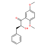 1-Propanone, 1-(2,5-dimethoxyphenyl)-2-hydroxy-3-phenyl-, (2S)-