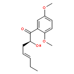 4-Hepten-1-one, 1-(2,5-dimethoxyphenyl)-2-hydroxy-, (2S,4E)-