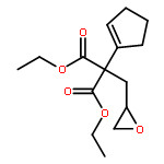 PROPANEDIOIC ACID, 2-CYCLOPENTEN-1-YL(OXIRANYLMETHYL)-, DIETHYL ESTER