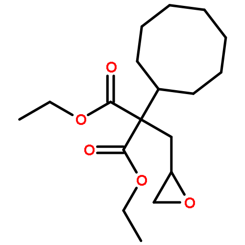 Propanedioic acid, cyclooctyl(oxiranylmethyl)-, diethyl ester