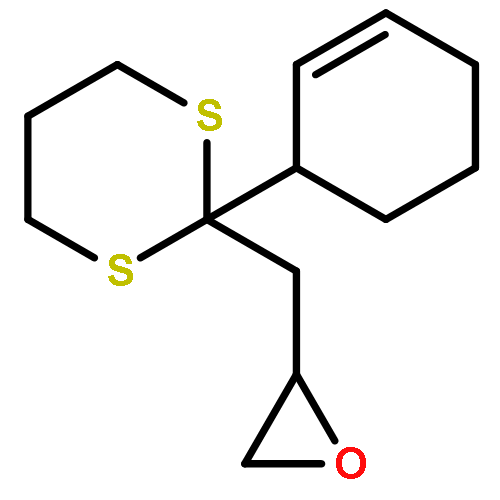 1,3-DITHIANE, 2-(2-CYCLOHEXEN-1-YL)-2-(OXIRANYLMETHYL)-