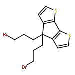 4H-Cyclopenta[2,1-b:3,4-b']dithiophene, 4,4-bis(3-bromopropyl)-