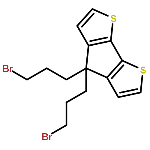 4H-Cyclopenta[2,1-b:3,4-b']dithiophene, 4,4-bis(3-bromopropyl)-