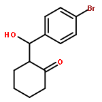 2-[(4-BROMOPHENYL)-HYDROXYMETHYL]CYCLOHEXAN-1-ONE 