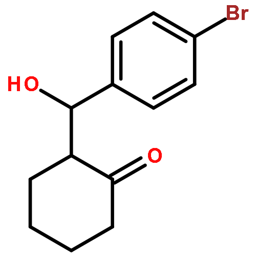 2-[(4-BROMOPHENYL)-HYDROXYMETHYL]CYCLOHEXAN-1-ONE 