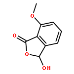 3-HYDROXY-7-METHOXY-3H-2-BENZOFURAN-1-ONE 