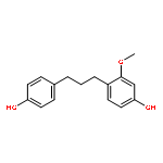 Phenol,4-[3-(4-hydroxyphenyl)propyl]-3- methoxy- 