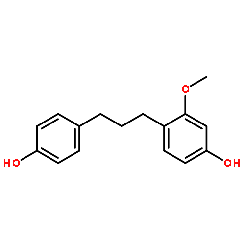 Phenol,4-[3-(4-hydroxyphenyl)propyl]-3- methoxy- 