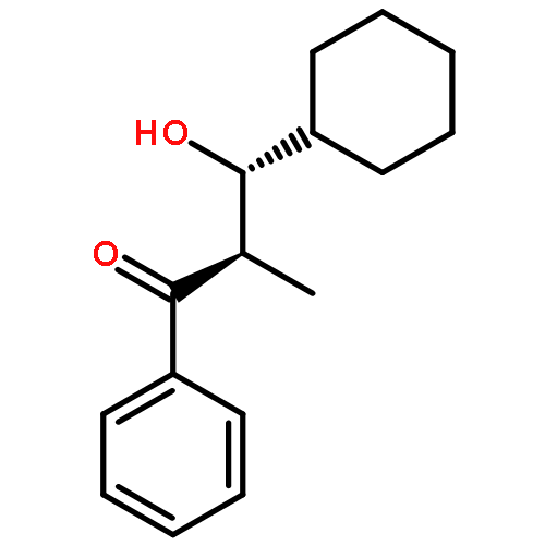 1-Propanone, 3-cyclohexyl-3-hydroxy-2-methyl-1-phenyl-, (R*,R*)-