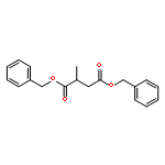 BUTANEDIOIC ACID, METHYL-, BIS(PHENYLMETHYL) ESTER