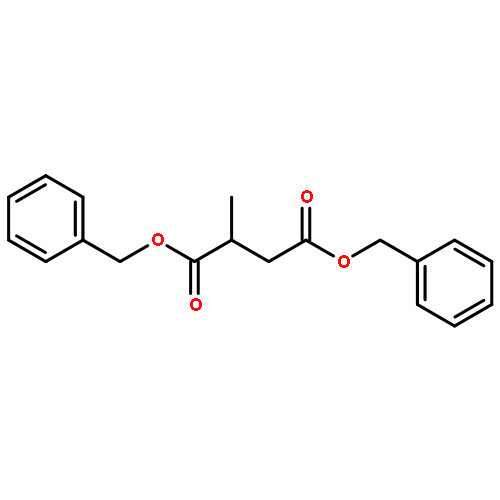 BUTANEDIOIC ACID, METHYL-, BIS(PHENYLMETHYL) ESTER