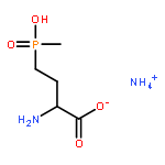 ammonium (2S)-2-amino-4-[hydroxy(methyl)phosphoryl]butanoate