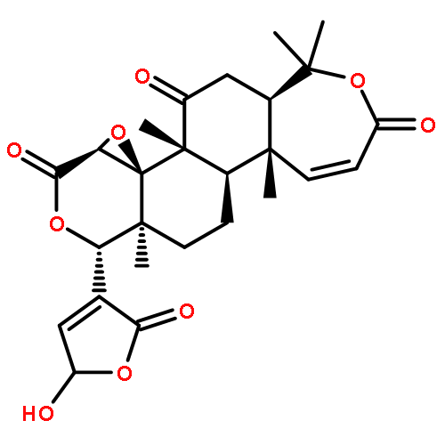 (5aR,5bR,7aS,8R,10aS,11aR,11bR,13aR)-8-(5-hydroxy-2-oxo-2,5-dihydrofuran-3-yl)-1,1,5a,7a,11b-pentamethyl-5b,6,7,7a,8,11b,13,13a-octahydrooxireno[4,4a]isochromeno[6,5-g][2]benzoxepine-3,10,12(1H,5aH,10aH)-trione