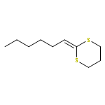 2-HEXYLIDENE-1,3-DITHIANE 