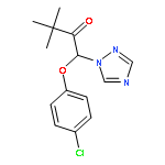 (1R)-1-(4-chlorophenoxy)-3,3-dimethyl-1-(1H-1,2,4-triazol-1-yl)butan-2-one