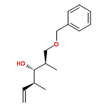 5-HEXEN-3-OL, 2,4-DIMETHYL-1-(PHENYLMETHOXY)-, (2R*,3S*,4S*)-