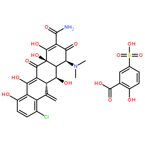 MECLOCYCLINE SULFOSALICYLATE SALT 