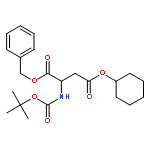 Boc-Asp(OcHex)-OBzl