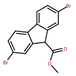 methyl 2,7-dibromo-9H-fluorene-9-carboxylate