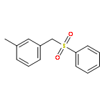 Benzene, 1-methyl-3-[(phenylsulfonyl)methyl]-