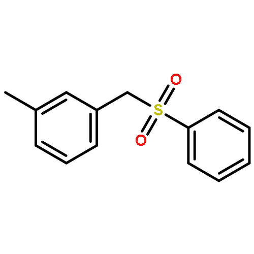 Benzene, 1-methyl-3-[(phenylsulfonyl)methyl]-