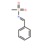 Methanesulfonamide, N-(phenylmethylene)-, (E)-