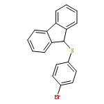 9H-Fluorene, 9-[(4-bromophenyl)thio]-