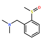 Benzenemethanamine, N,N-dimethyl-2-(methylsulfinyl)-