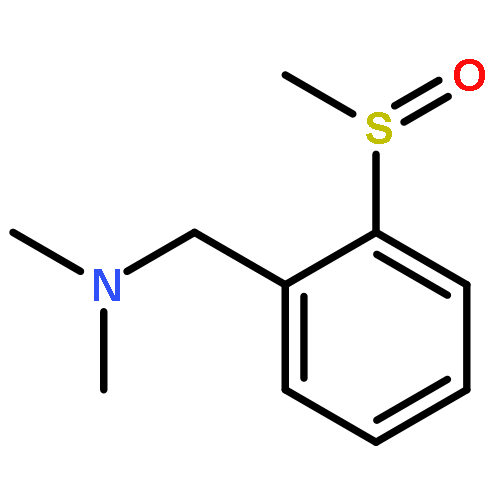 Benzenemethanamine, N,N-dimethyl-2-(methylsulfinyl)-