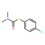 S-(4-CHLOROPHENYL) N,N-DIMETHYLCARBAMOTHIOATE 