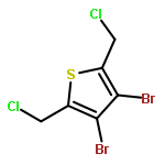 Thiophene, 3,4-dibromo-2,5-bis(chloromethyl)-