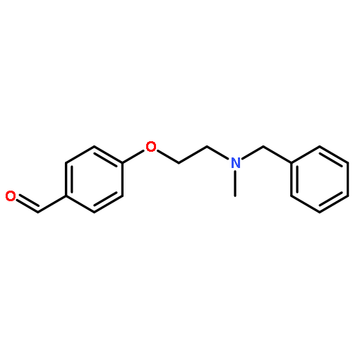 BENZALDEHYDE, 4-[2-[METHYL(PHENYLMETHYL)AMINO]ETHOXY]-