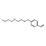 BENZENE, 1-ETHENYL-4-[[2-(2-METHOXYETHOXY)ETHOXY]METHYL]-